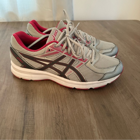 ASICS Jolt Women's Shoes Size 10 Gray Pink Athletic Running Sneakers T7K8N - Picture 2 of 6